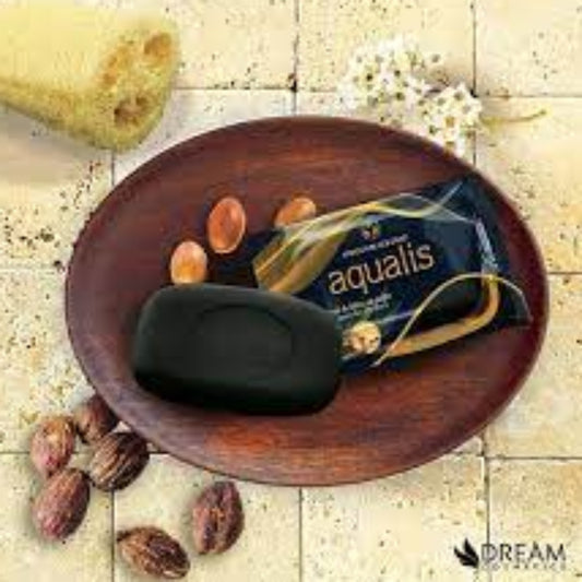 Aqualis African Black Soap Shea Butter & Luffa Fibers