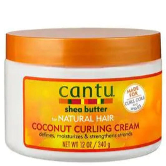 Cantu Shea Butter for Natural Hair Coconut Curling Cream 12 oz