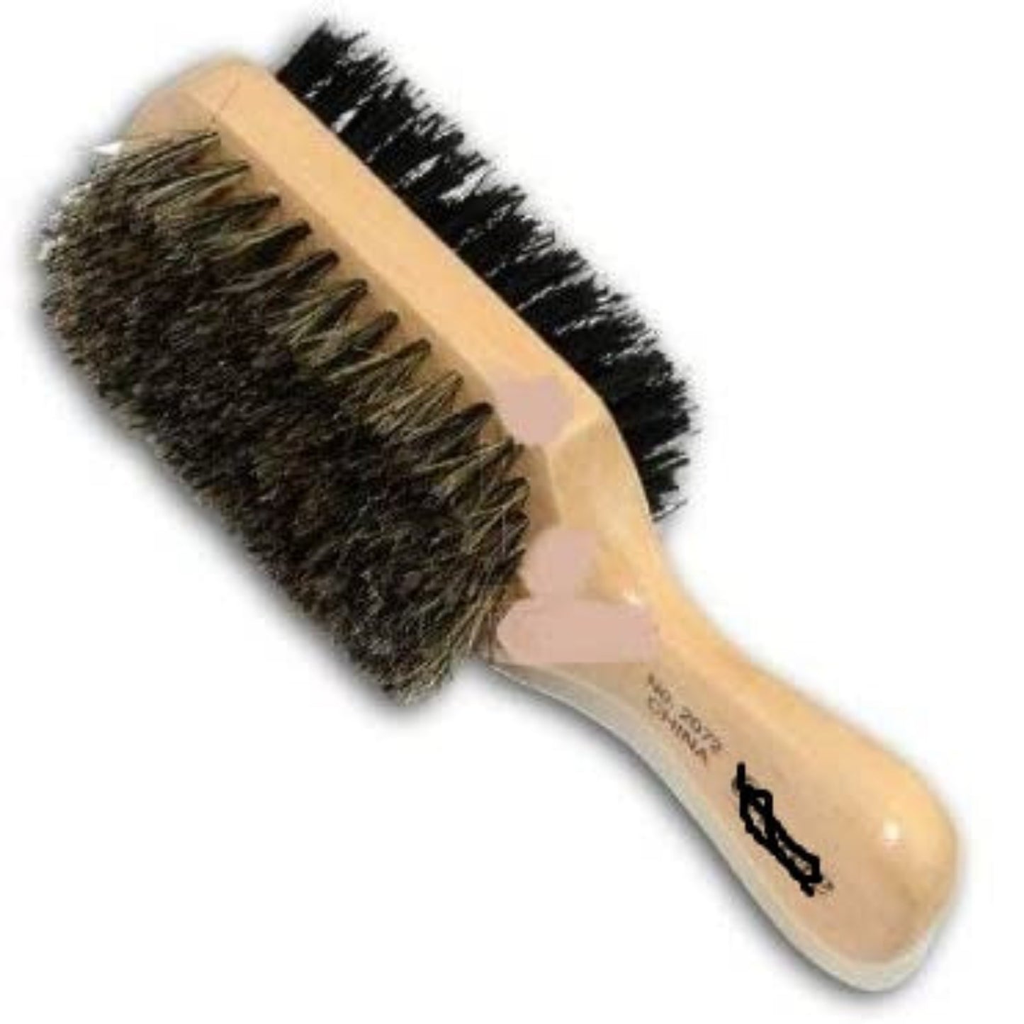 Double Sided Mini Club Wave Brush – Hard & Soft