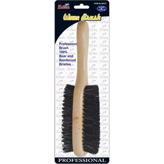 Eden 2 Sided Soft & Hard Wave Brush Long