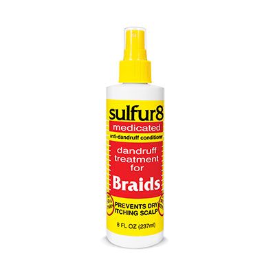 Sulfur8 Medicated Dandruff Treatment for Braids