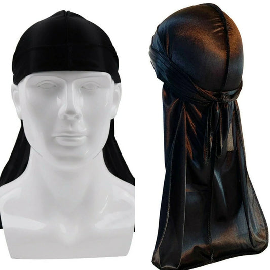 Original Du-Rag Long Tie Black