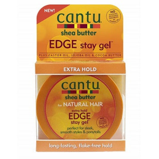 Cantu Shea Butter Edge Stay Gel 2.25oz - Extra Hold