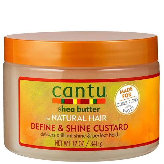 Cantu Shea Butter for Natural Hair Define & Shine Custard 12oz